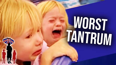 Kid's Tantrums Embarrass Mom at the Store | @Supernanny - YouTube