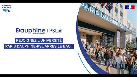 L’Université Paris Dauphine-PSL sur Campus France Live ! - YouTube