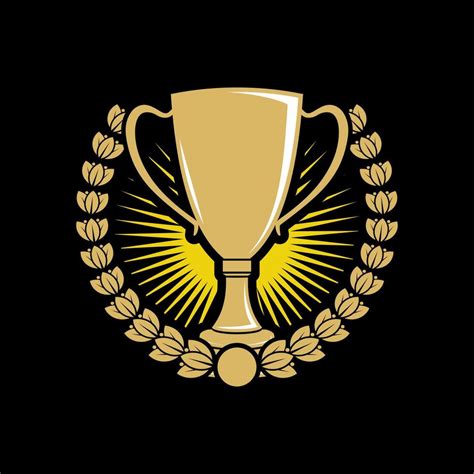 gold trophy vector illustration 5337783 Vector Art at Vecteezy