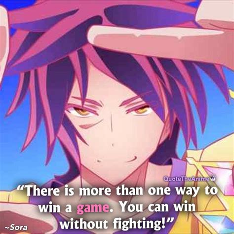 7+ Powerful No Game No Life Quotes | QTA | No game no life, Anime quotes inspirational, Life quotes