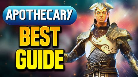 APOTHECARY | BEST BUILD FOR RAID'S RARE SUPERSTAR! - YouTube