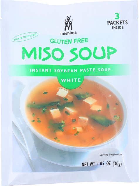 MISHIMA: Miso Soup Instant Soybean Paste White, 1.05 oz – Larkinized LLC