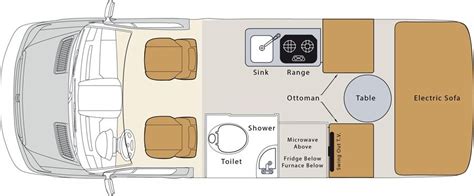 Mercedes Sprinter Van Conversion Floor Plans | Viewfloor.co