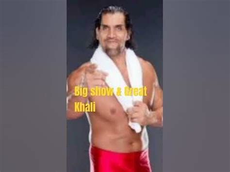 Big show vs Great Khali #trendingshorts #shorts #short - YouTube