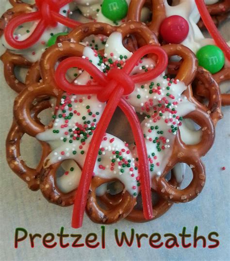 Rose Uncaged: Pretzel Wreaths | Christmas party food, Christmas food, Christmas baking