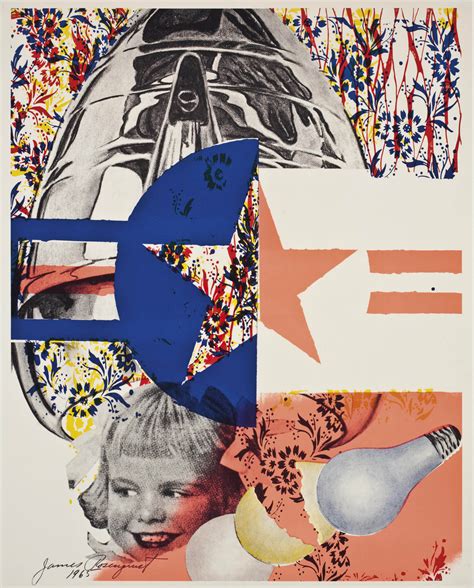 JAMES ROSENQUIST (B. 1933) , F-111 (Castelli Gallery Poster) (not in Glenn) | Christie's