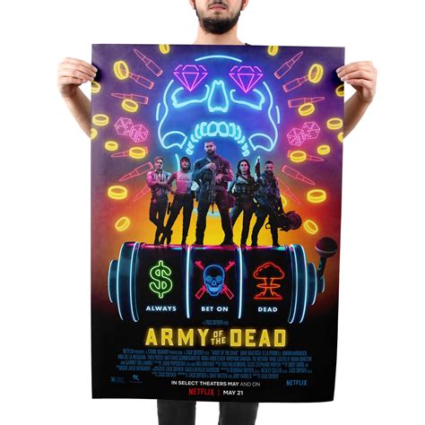 Army of The Dead Movie Poster Quality Glossy Print Photo | Etsy