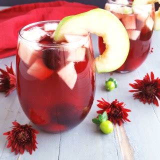 Fuzzy Navel Peach Sangria