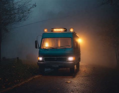 the most creepy delivery van Halloween spooky fogg by mmsopen3 on DeviantArt