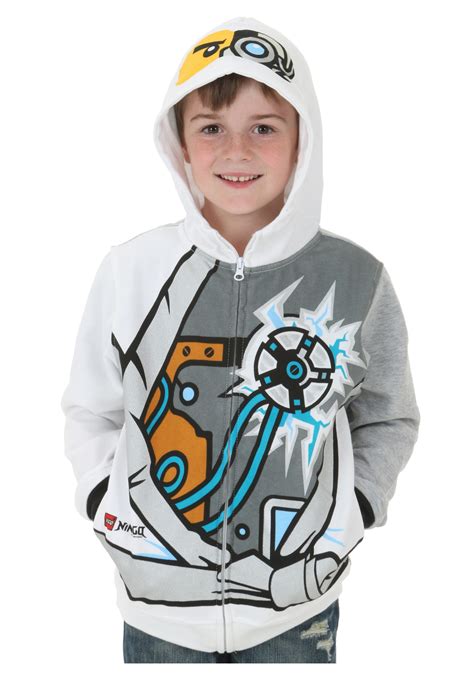 Lego Ninjago Zane Costume Hoodie - Halloween Costumes