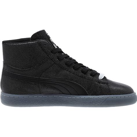 PUMA Basket Classic Embossed Mid Men's Sneakers | eBay