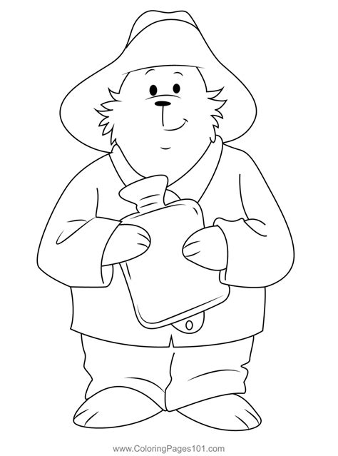 Bear Coloring Page for Kids - Free Paddington Printable Coloring Pages Online for Kids ...