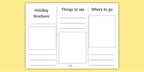 Travel Guide Worksheet | Twinkl Resources (Teacher-Made)