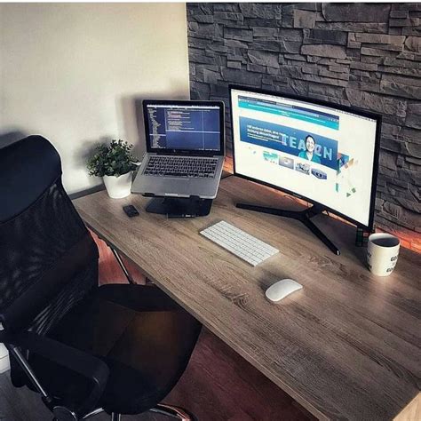 My updated desk setup! - (video to come) | Home office setup, Office ...