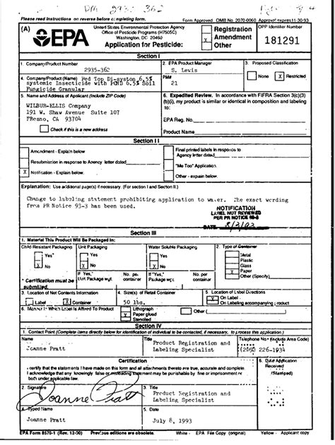 Fillable Online U.S. EPA, Pesticide Product Label, RED-TOP DI-SYSTON 6. ...