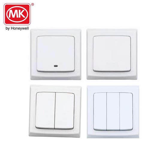 Mk Slimline plus wall mounting switches socket for light | BeeCost