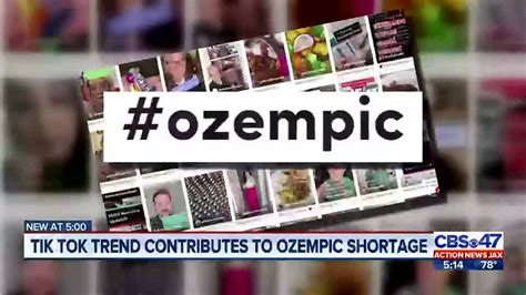 Tik Tok trend contributes to Ozempic shortage – Action News Jax