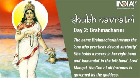 Happy Navratri 2022 Day 2: Worship Maa Brahmacharini; Know Shubh ...