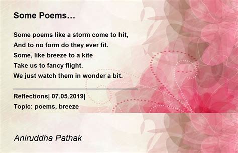 Some Poems… - Some Poems… Poem by Aniruddha Pathak