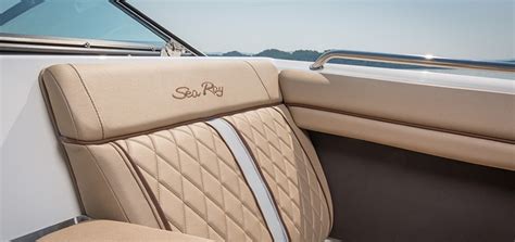 Sea Ray Boat Seat Covers - Velcromag