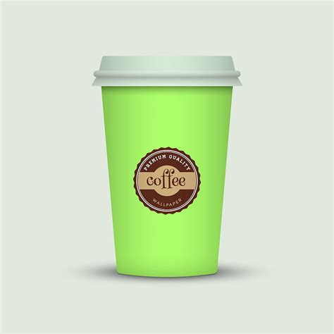 Colorful coffee cup vector ai eps | UIDownload