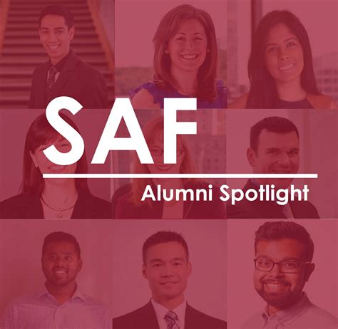 SAF Alumni Spotlight