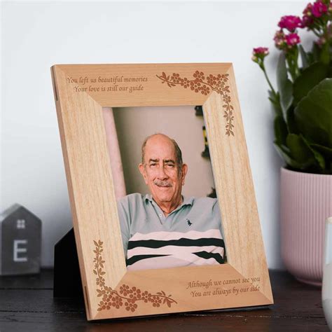 Personalised Engraved Memorial Photo Frame