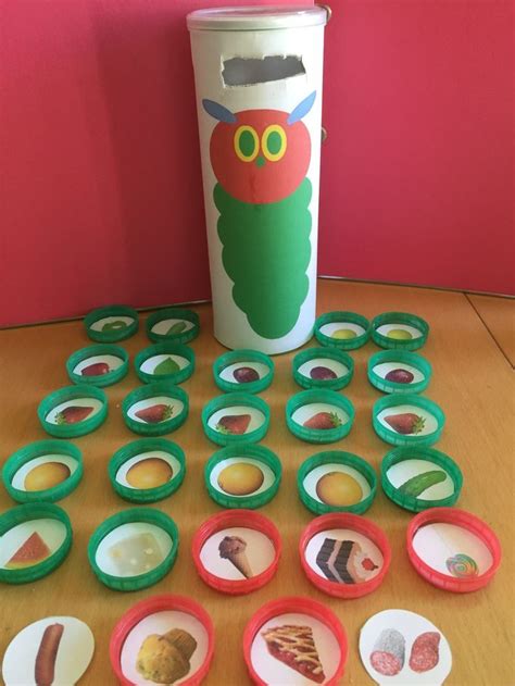 The Very Hungry Caterpillar Story Props | Hungry caterpillar craft, Hungry caterpillar ...