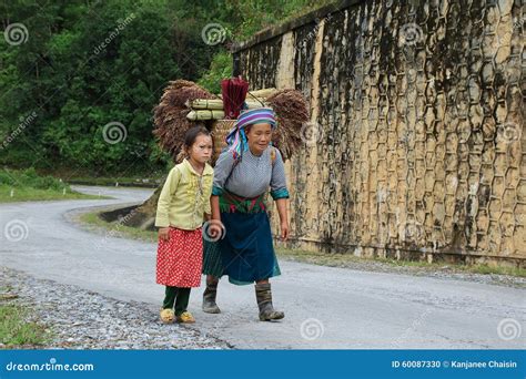 Hmong editorial image. Image of village, trekking, culture - 60087330