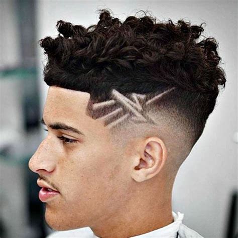 50 Stylish Haircuts For Black Men in 2024 | Shaved hair designs, Haircut designs, Hair and beard ...