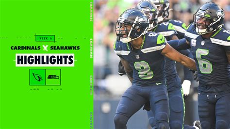 2022 Week 6 Seahawks vs. Cardinals Full Highlights