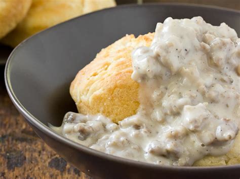 southern biscuits and gravy recipe - Chante Troutman