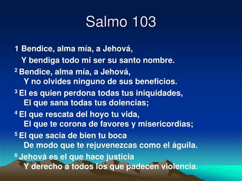 PPT - Salmo 103 PowerPoint Presentation, free download - ID:3613389