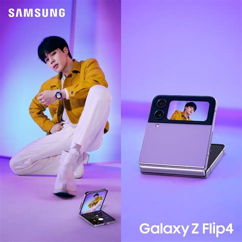 Samsung Unveils New HD Photos Featuring BTS And The New Galaxy Z Flip4 ...