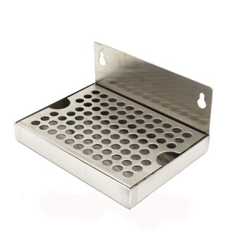 Stainless Steel Drip Tray - 6" Long x 4" Wide > North Mountain Supply