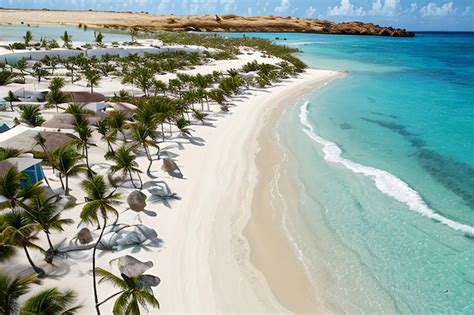 Premium AI Image | Eagle beach aruba