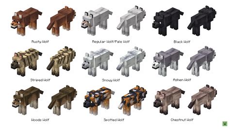 New Wolves are finally coming to Minecraft