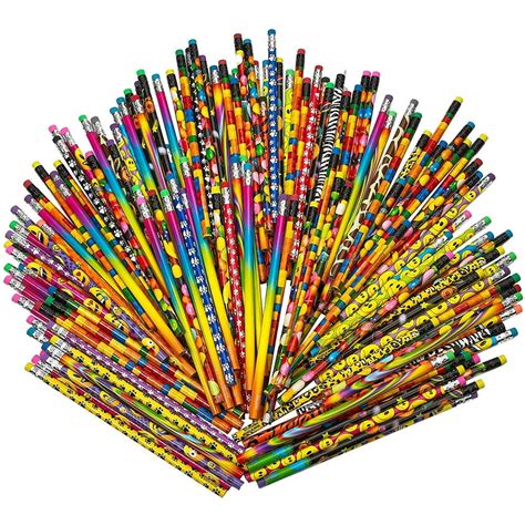 Pencil Assortment – 7.5 inches Assorted Colorful Pencils for Kids (Pack ...