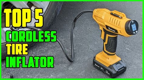 TOP 5 Best Cordless Tire Inflator 2023 - YouTube