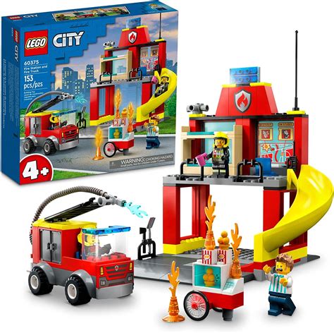 City Fire Station & Fire Truck - Toy Box Michigan LEGO online & in store