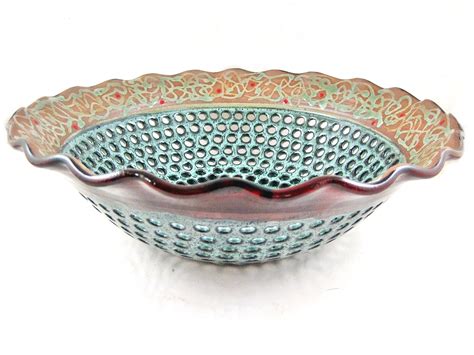 Pottery Fruit Bowl Modern Home Decor in Stock 415 FB A - Etsy