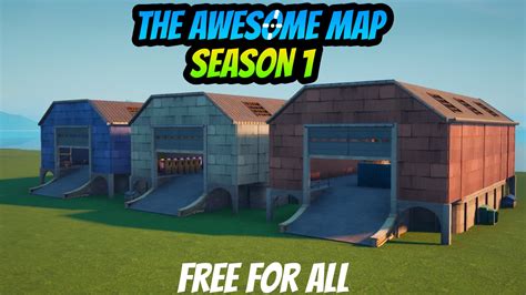 THE AWESOME MAP (SEASON 1) 8842-2840-2882 by awesome-damien - Fortnite Creative Map Code ...