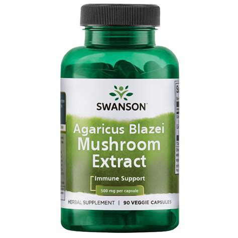 Agaricus Blazei Mushroom Extract | Swanson Health Products Europe