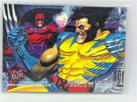 Magneto vs. Wolverine #134 Prices | Marvel 1995 Ultra X-Men | Marvel Cards