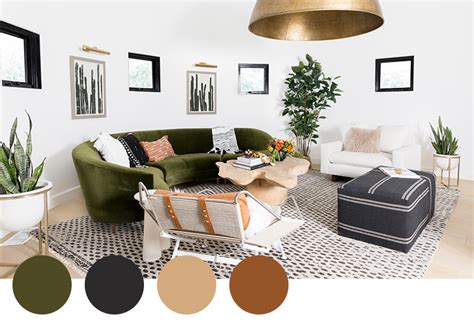 Color Palette Interior Design | Brokeasshome.com