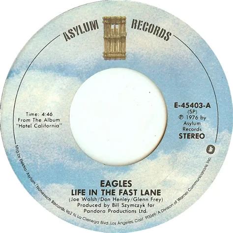 Eagles Life in the fast lane (Vinyl Records, LP, CD) on CDandLP