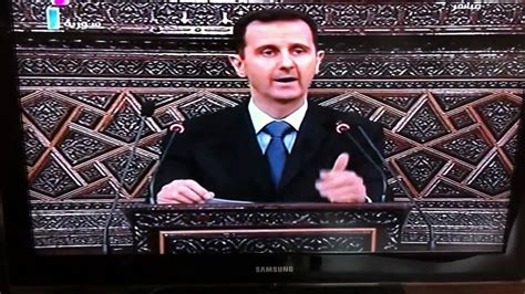 Bashar Al-Assad Speech 30.03.2011 2/4 - YouTube