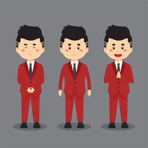 Wedding Character with Various Expression 3042062 Vector Art at Vecteezy