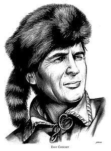 Drawing - Davy Crockett by Greg Joens | Celebrity art drawings, Fine art america, Drawings