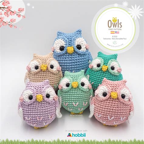 Amigurumi Pattern: Owls - Tarturumies